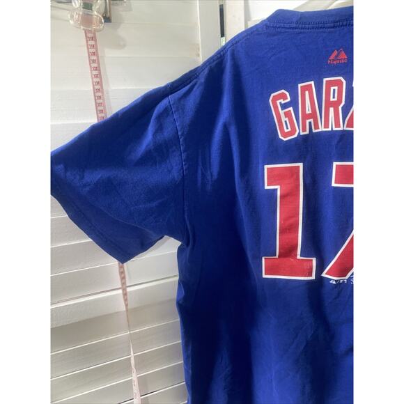 Chicago Cubs Men’s Blue Garza #17 Short Sleeve Crew Neck T Shirt Sz X-Large - Picture 5 of 6